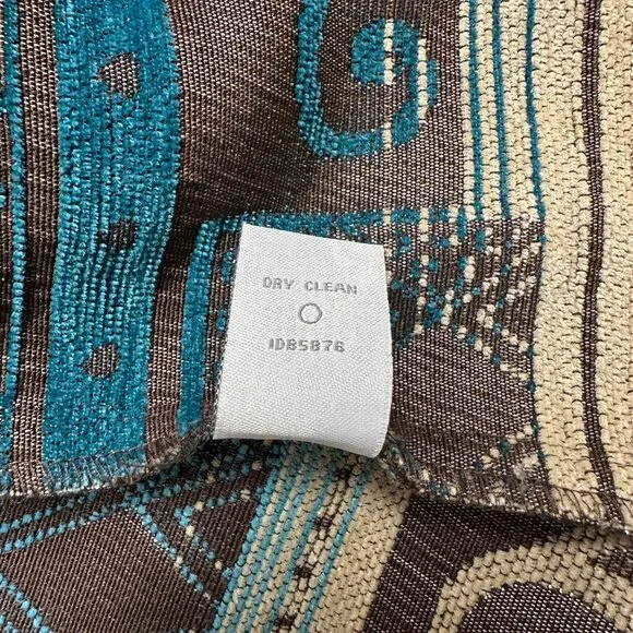 DRESSBARN JACKET TAPESTRY COLORFUL ABSTRACT FULL ZIP SIZE XL ART TO WEAR - Picture 7 of 11